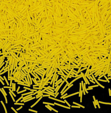 Yellow All Natural Jimmies Sprinkles đź’ź - Cool Mom Sprinkles